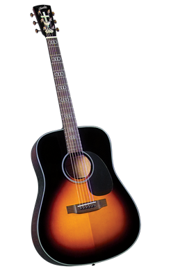Blueridge BR-340 Contemporary Series Gospel Dreadnaught Guitar