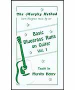 Murphy Method Basic Bluegrass Runs Vol. 1