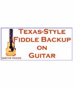 Murphy Method Texas Style Fiddle Backup on Guitar