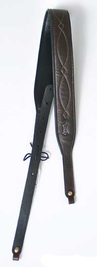 Levy's Deluxe Garment Leather Padded Banjo Strap