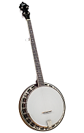 Rover RB-115 Student Wood-Rim 5-String Resonator Banjo