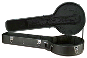 Carrion C-2901 Black Hardshell 5-string Resonator Banjo Case