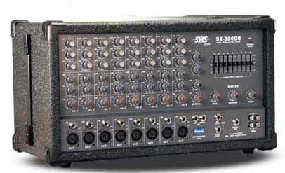 SHS 8 Channel Powered Mixer