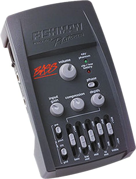 Fishman Pro-EQ Platinum Bass プリアンプ