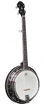 Bean Blossom Resonator Banjo With Case