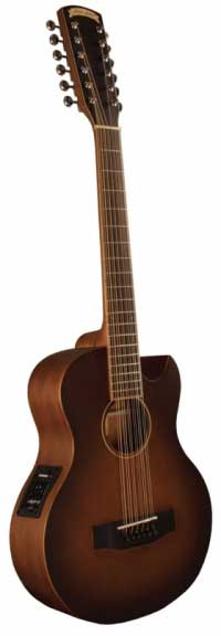 Morgan Monroe Creekside Mini 12-String with Fishman Pickup