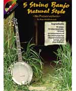 5 String Banjo Natural Style