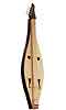 Applecreek Teardrop Dulcimer with Padded Case - Bluegrass Instruments