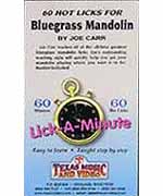 60 Hot Licks for Bluegrass Mandolin