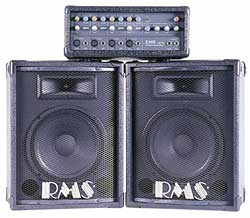 RMS Portable PA System - Live Sound Systems