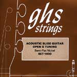 GHS Pure Nickle Rollerwound Resonator Strings