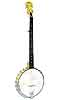 Gold Tone MM-150 Maple Mountain Openback Banjo with Case