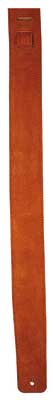 Levys 2 1/2" Suede Leather Guitar Strap