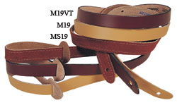Levys 3/4" Genuine Leather Mandolin Strap