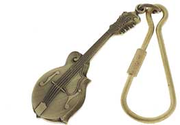 Mandolin F-5 Keychain