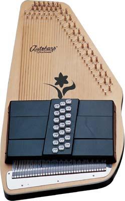 Oscar Schmidt OS-45CE Special Edition AutoHarp with Active Pickup