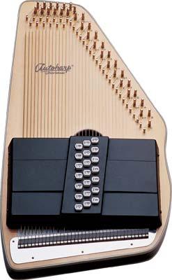 Oscar Schmidt OS-10021 21 Chord Centurion Autoharp Solid Spruce Top